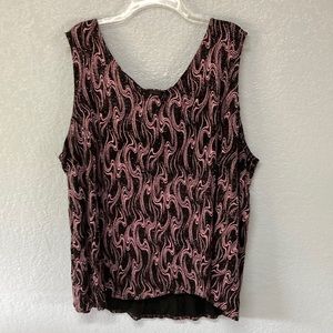 3/$15 Onyx Nite Blouse 5X